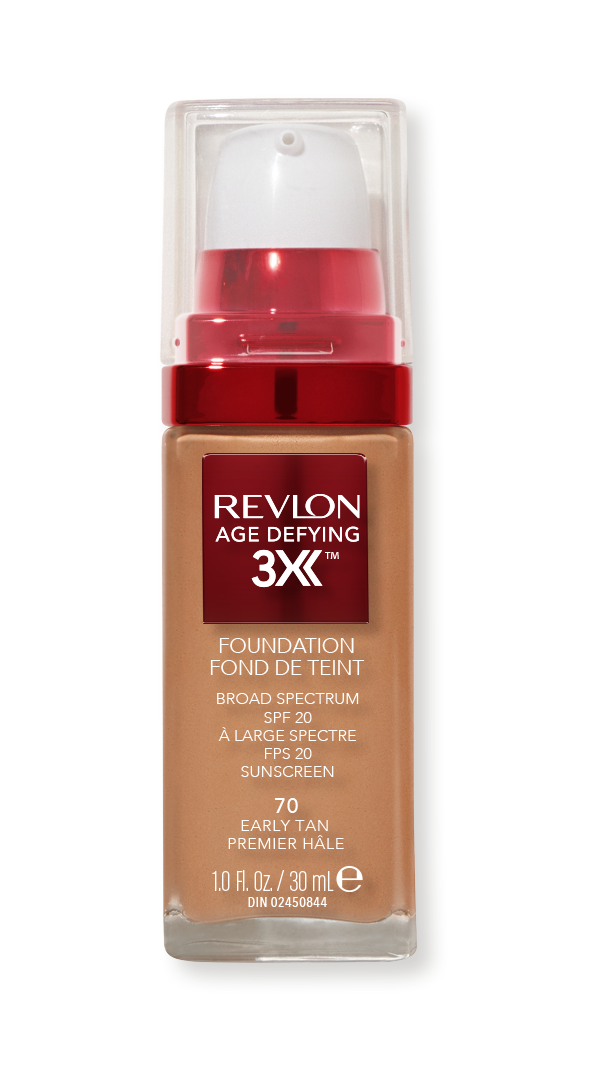 revlon face revlon age defying 3x foundation early tan 